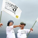 เบื้องหลังเสื้อยืด STOP EHIA Maewong